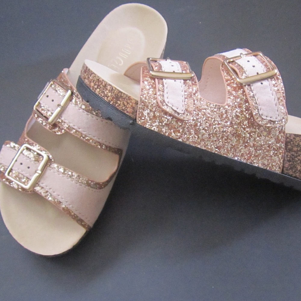 New Rose Gold Sandals